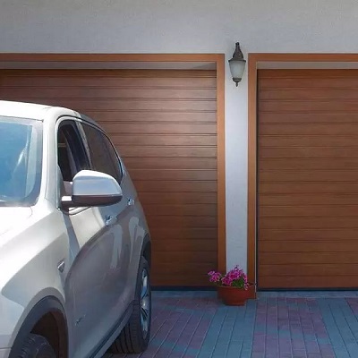 Автоматические секционные ворота Алютех Тренд - отличное решение для гаража