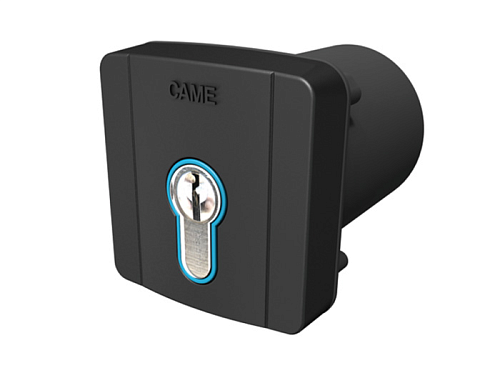 Купить Встраиваемый ключ-выключатель CAME SELD2FDG с цилиндром замка DIN и синей подсветко с доставкой и установкой в Красноперекопске