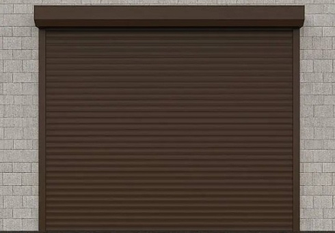 Рольставни для гаража (рулонные ворота) Алютех Trend с алюминиевым профилем PD/77 с доставкой в Красноперекопске 