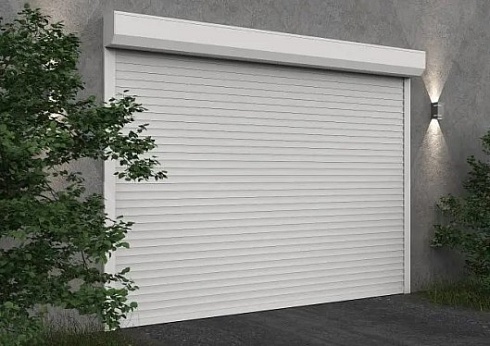 Автоматические рулонные ворота для гаража серии Алютех Prestige с алюминиевым профилем AR/555N с доставкой в Красноперекопске 